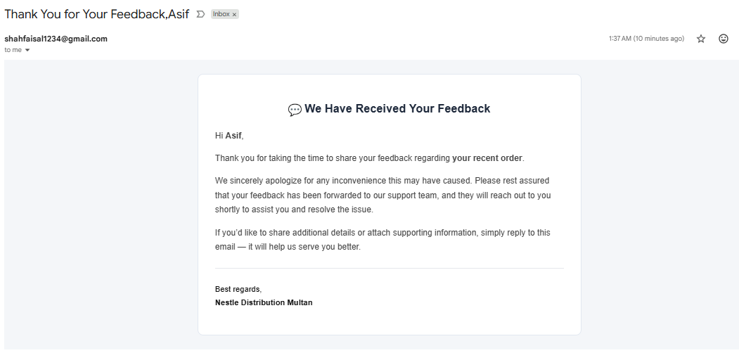 Thank You for Your Feedback, Asif (15a_Email customer feedback.png)