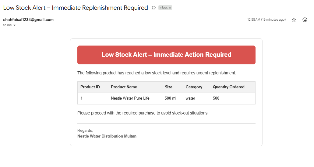 Low Stock Alert Email (8a_Email_Automated Reorder and Purchase Order Generation.png)
